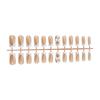 24Pcs Press on Nails Long False Nails White Bows French False Nails Stick on Nail For Parties Weddings And Daily Wear