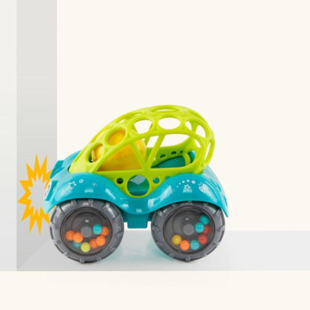 Plastic Soft Shell Bucket Truck Toys Car Shape Shaking Bell Kids Toy  Toddler Toys