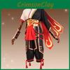 Supernatural Squad General Scarlet Flame Cosplay Uniform For Cosplay Events With Durable Polyester Fabric For Otaku