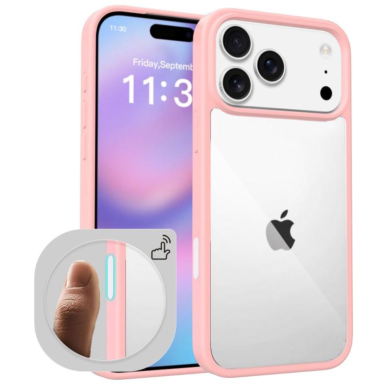Iphone17promax Transparent Case 14 Skin-feeling Clear Phone 16 Protective Cover