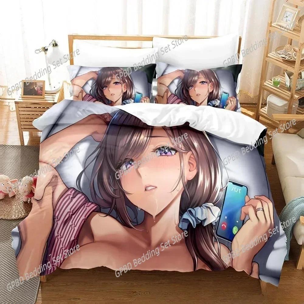 Luxury New 3D Print Anime Kawaii Girs Love Live! Bedding Set Single Twin Full Queen King Size Bed Set Adult Kid Bedroom