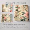 Koi Fish Motif Bedding Duvet Cover Sets Duvet Covers Pillowcases Gifts (1 * Duvet Cover 2 * Pillowcases, Without Duvet Insert)