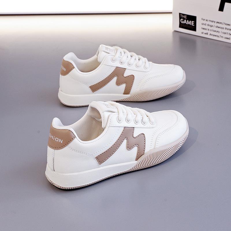 

Leather sneakers women s new spring and autumn 2025 show feet small soft sole non-slip casual Forrest Gump shoes DY1101 40