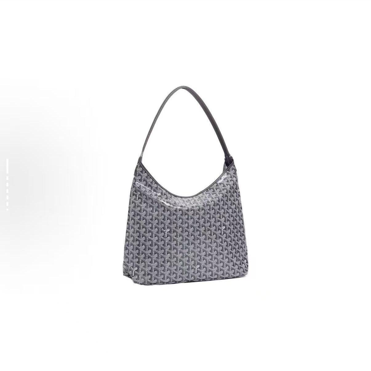 

Сумка-тоут Goya Dogtooth для поездок на работу: Сумка-хобо под мышкой на молнии и с функцией шоппинга «мать-ребенок» серый