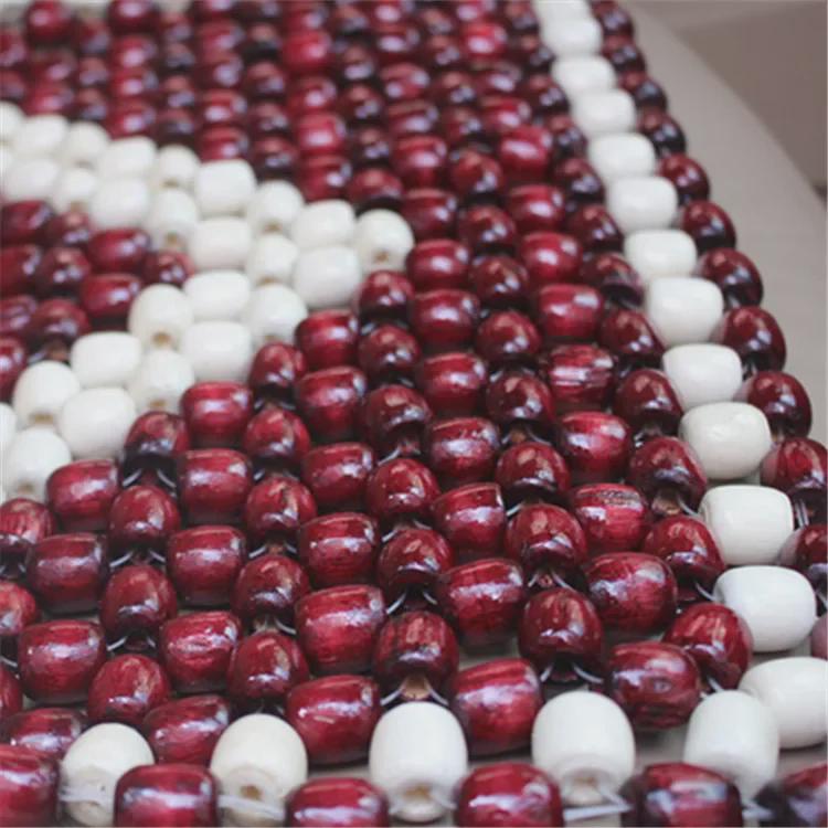 Pernă de răcire pentru scaun auto din lemn țesute manual - Covoraș universal de vară, respirabil