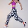 adidas Stella McCartney Woven Printed Track Top And Mid-Waist Drawstring Casual Pants Women Tops, Bottoms Black IN3611