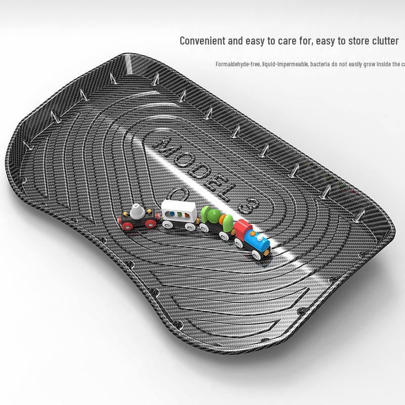 Odorless Carbon Fiber TPV Trunk Mat for Hanteng X7/X7S - Wear-Resistant, Waterproof, and Eco-Friendly