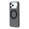 KIGC For iPhone 17 Pro Max Magnetic Case with Rotating Kickstand Hard PC Phone Back Cover