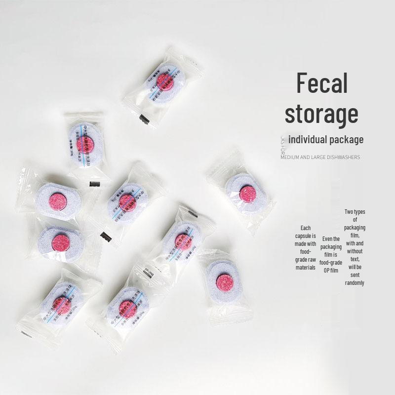 Three-in-One Dishwasher Tablets: Detergent, Water Softener, Oil Remover for Efficient Cleaning