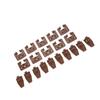 10 Set Guide per Cassetti di Comodino Guide per Cassetti in Plastica e Guide Guida Binario Cassetto e