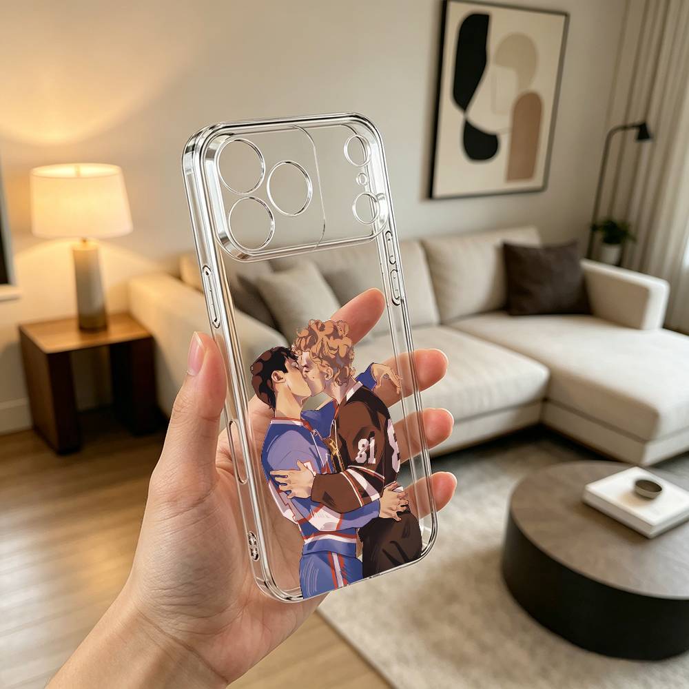 H-heated R-rivalry Cute  Phone Case For iPhone 17 16 15 14 13 12 11 Mini Pro Max Plus Transparent Cover
