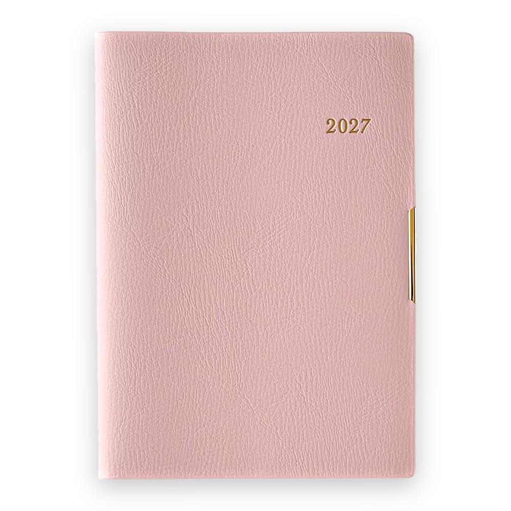 Planer JMAM NOLTY PAGEM Glace Monatsplan B6 2027 Doppelmonatsplan Sonntag Start Dezember 2026 Start B6 rosa