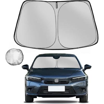 Windshield Visor for Honda Civic 2022 2023 Foldable Visor Suitable for Car Front Window Blocking Uv and Heat Car Interior Protective Cover Customized