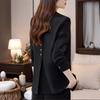 New Blazer High-end Design Sense Spring and Autumn Loose Casual Temperament Split Suit Top Women