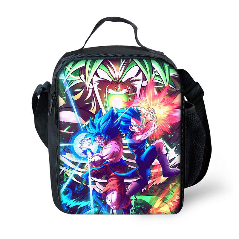 Dragon Ball Dragon Ball Lunch Bag Men'S Crossbody Bag Shoulder Bag Cartoon Backpack