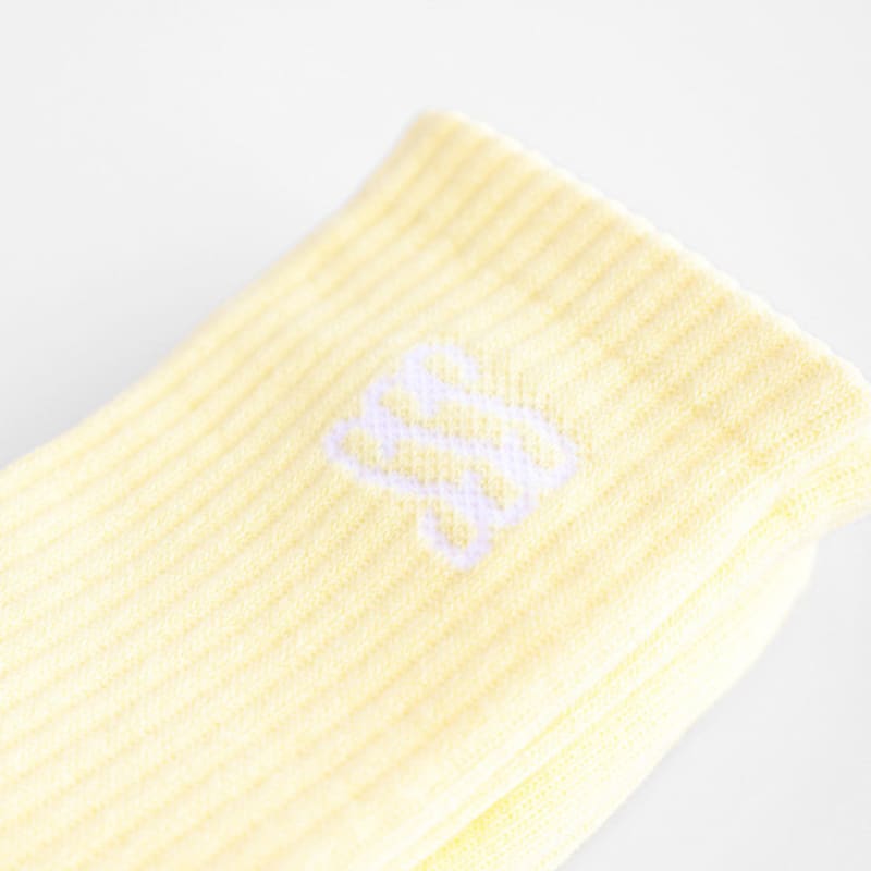 ETERNAL YOU Winglet Socks_Light Yellow