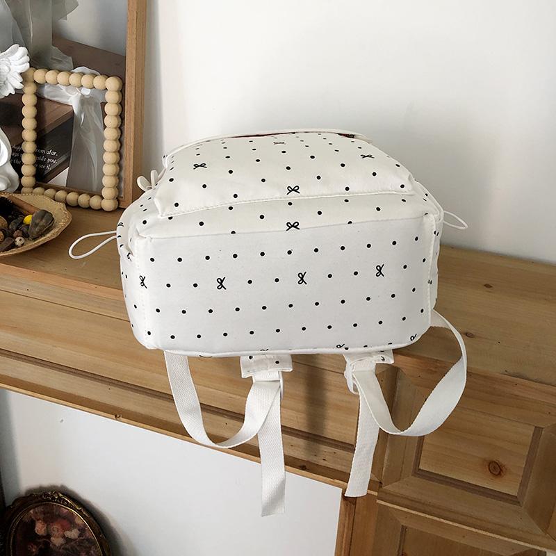 Printed Backpack Junior High School Student Lightweight Schoolbag Women's Travel Large Capacity Backpack