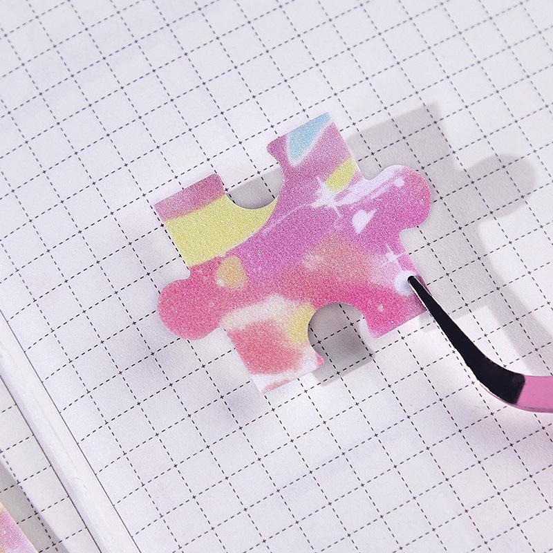 Watercolor Gradient Stickers - 6pcs Beautiful Blend Decals for Journal & Scrapbooking