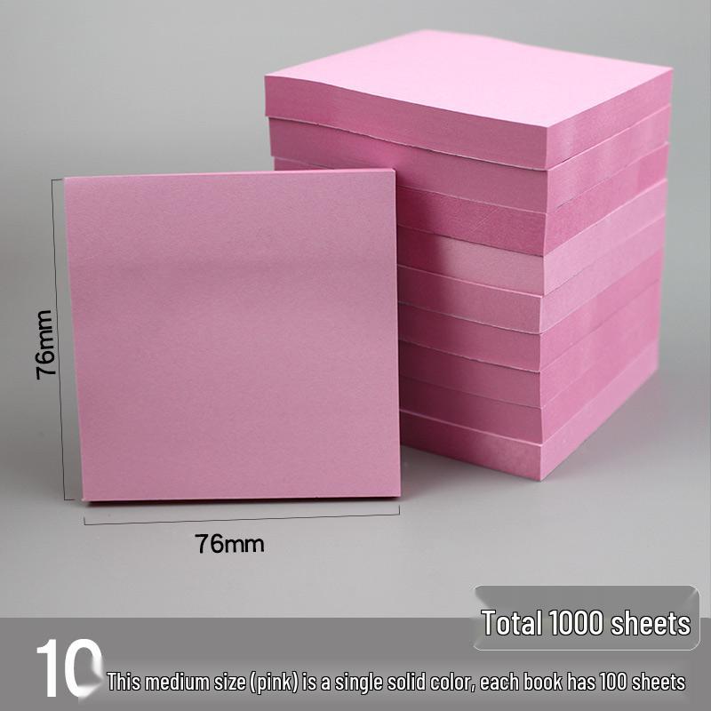 Sticky Notes for Students: Creative & Adhesive Memo Pads, Small Strips, Reusable, Self-Adhesive Labels