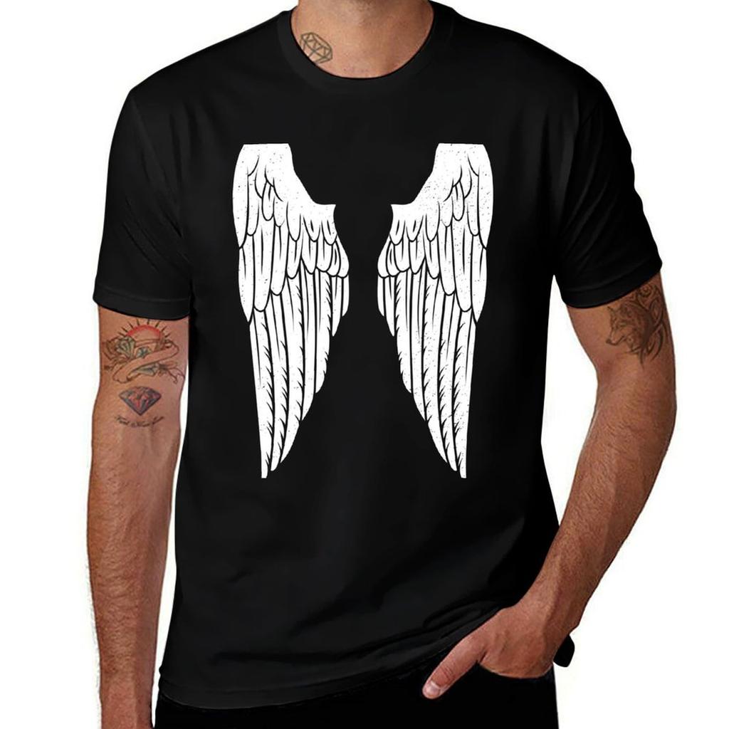 Angel Wings Tshirt Construction Work Tee Shirt