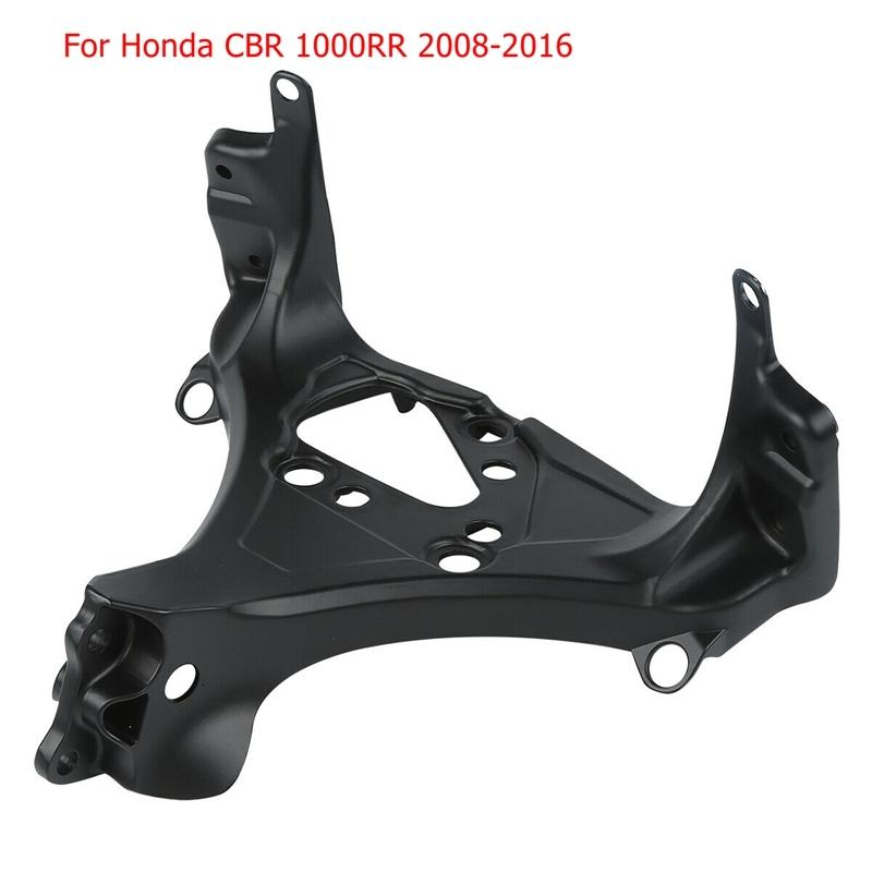 Motorcycle Aluminum Black Front Headlight Fairing Bracket For Yamaha R1 2002-2014 R6 1999-2016 Honda CBR600RR 1000RR 2003-2006