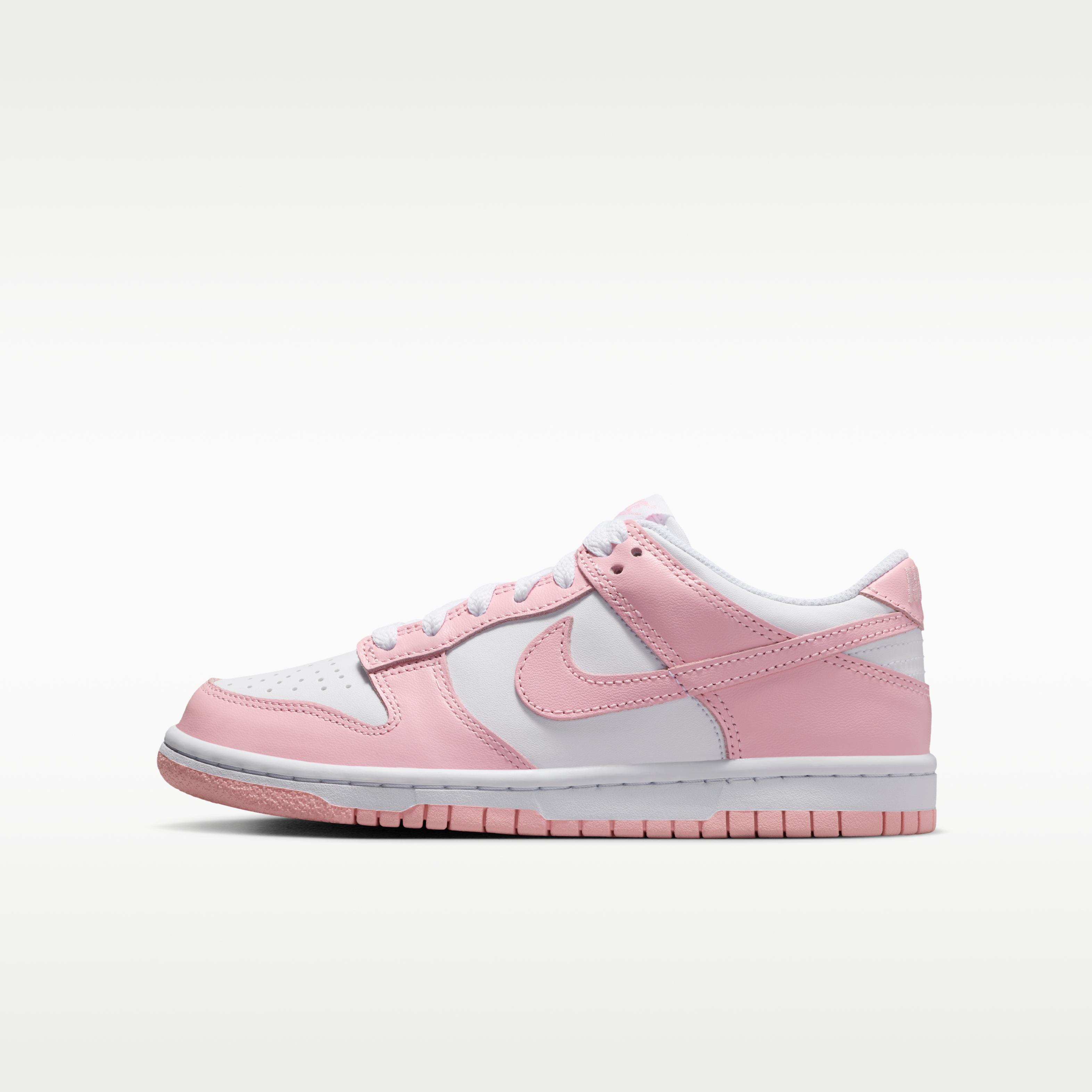 Nike Dunk Low White Medium Soft Pink (GS) 40