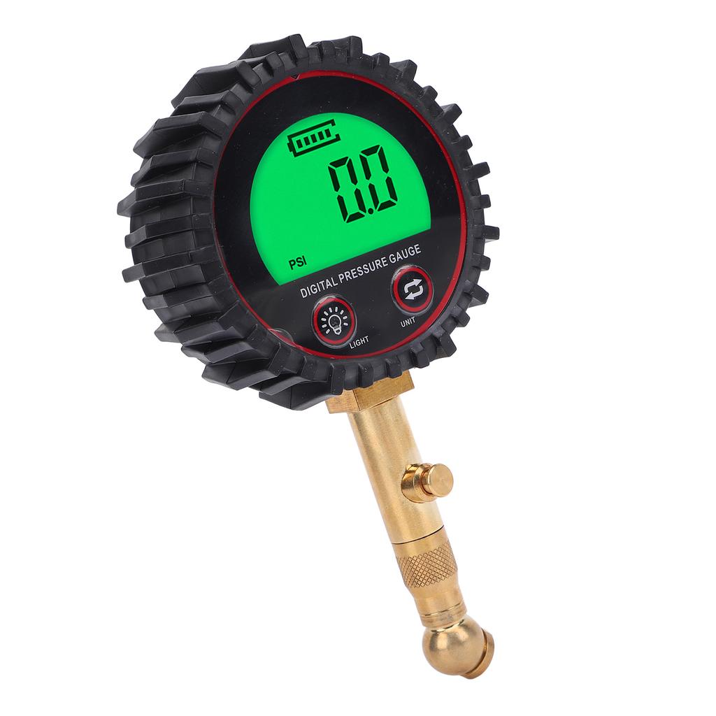 Digital Tire Pressure Gauge with Rotatable Joint Professional High Accuracy 1 8 10MM Thread Easy Read LCD Display