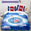 Esporte Clube Bahia Sports Club Emblem Printed Pattern Duvet Cover Set – includes 1 duvet cover and 2 matching pillowcases Bedroom Christmas gifts