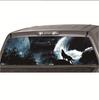 Car Truck SUV Rear Window Decal Night Wolf Howling Stars Graphic Sticker 53"x14