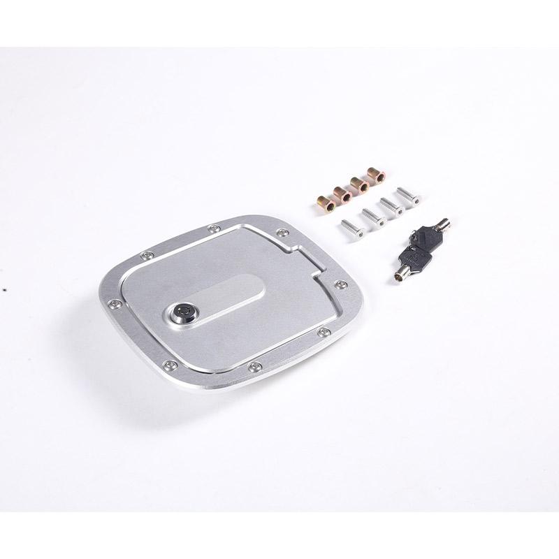 

Aluminium Alloy Black/Silver Auto Exterior Oil Fuel Tank Cap Cover Trim Sticker For Toyota FJ Cruiser 2007-2026 Car Accessories срібний