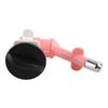 ABS Dog Feeder Hanging   Proof Nozzle Drinking Water Head Pet Supplies Accessory(Pink )