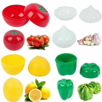 Recipiente para alimentos de cocina, recipientes para verduras, cebolla, ajo, caja de almacenamiento verde, tomates, gota, limón, pimiento fresco, cajón para verduras