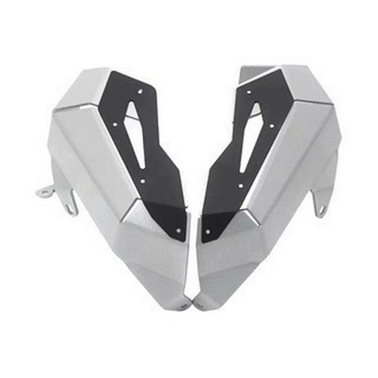 

Защита двигателя с водяным охлаждением BMW R1200GS/LC: Левая и правая защиты головки цилиндра серебряный