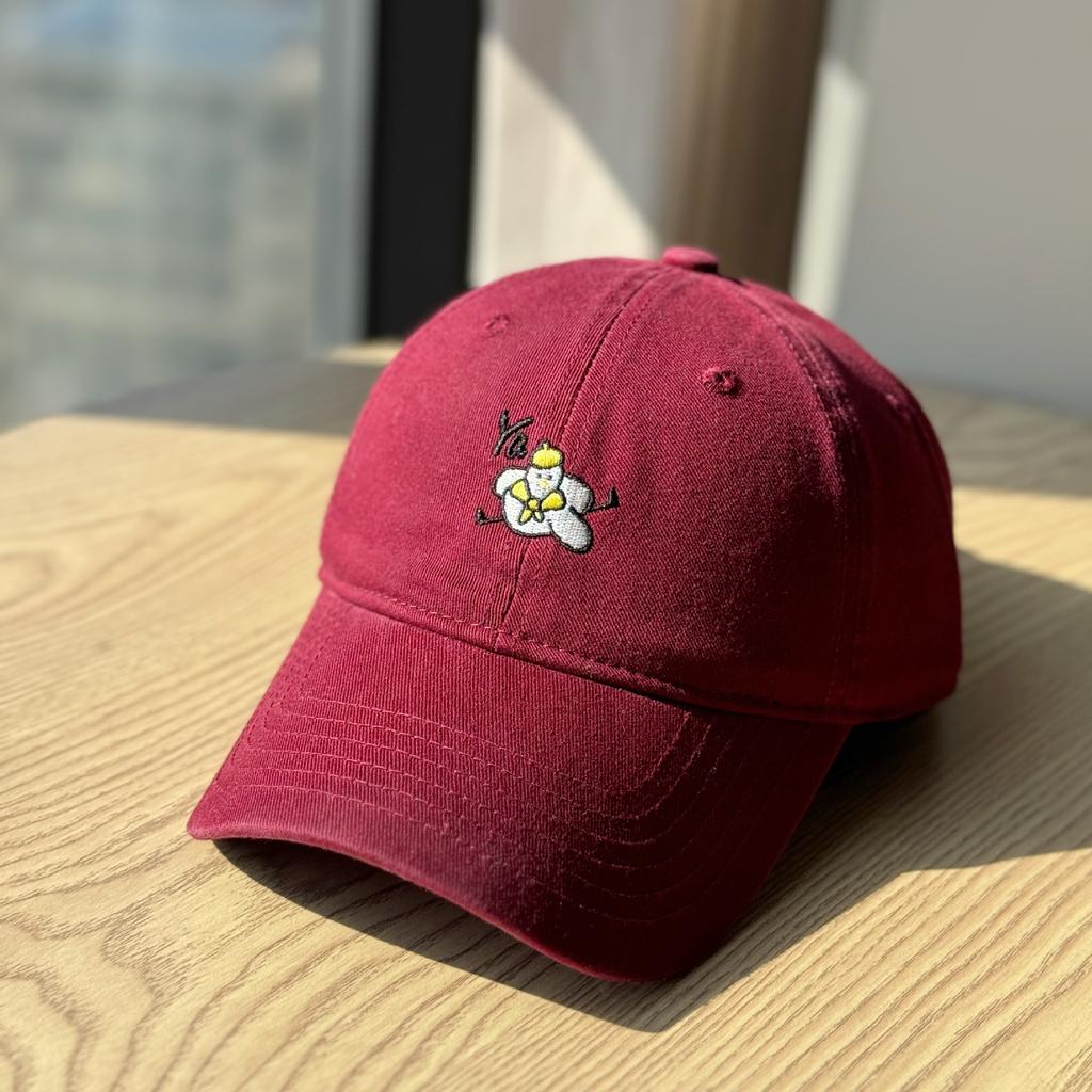 Korean-style simple all-season versatile sun-shading baseball cap that makes the face look smaller, unisex, large head circumference, embroidered