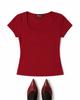 DEAR,ME [2Pack] Slim Fit Square Neck T-Shirt