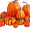 16 Pieces Artificial Pumpkins Harvest Decorative Home Decoration Lifelike Foam for