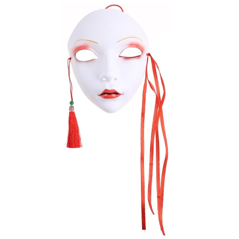 Mask Plastic Cosplay Beauty Mask Halloween Mask Plastic Cosplay Mask Plastic
