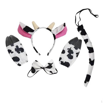 Set urechi și coadă de animale, cosplay confortabil pentru copii, spectacol pe scenă de petrecere