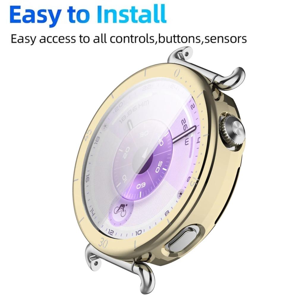 TPU Scale of Time Case for Huawei Watch GT6 41mm Screen Protector Smart Watch Case For Huawei Watch GT 6 41mm Cover Accessories