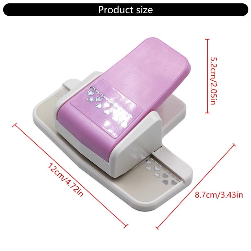 Accuracy Edge Punch Set For Handmade Cards Decorative Paper Handcrafts School Projects 8 Design Preferences