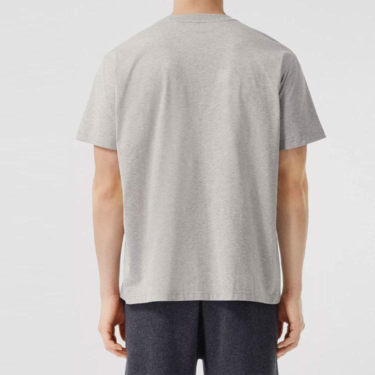 Burberry Fawn Enbroidered T Shirt 80441331