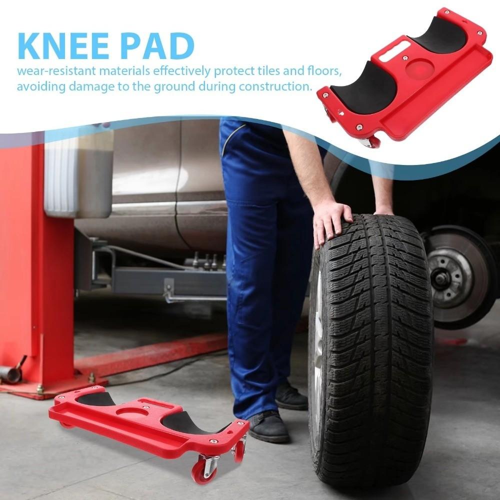 Universal Wheel Rolling Knee Creeper 5 Swivel Castors Rolling Knee Protection  Auto Repair