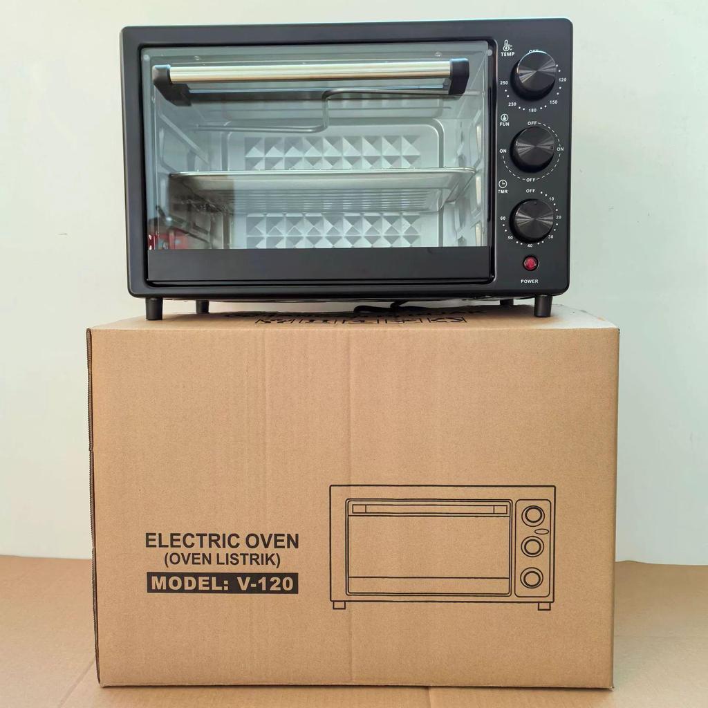 12L Multi-Functional Electric Oven for Home Baking
