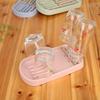 Wheat Straw Baby Bottle & Nipple Drying Rack Cup Holder