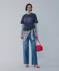 Bobeu Semi-Wide Denim Pants_Blue 7156255006