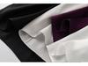 Women's Spring Ribbon Silk Blouse - Long Sleeve, Mid-Length, Slim Fit, Solid Color.