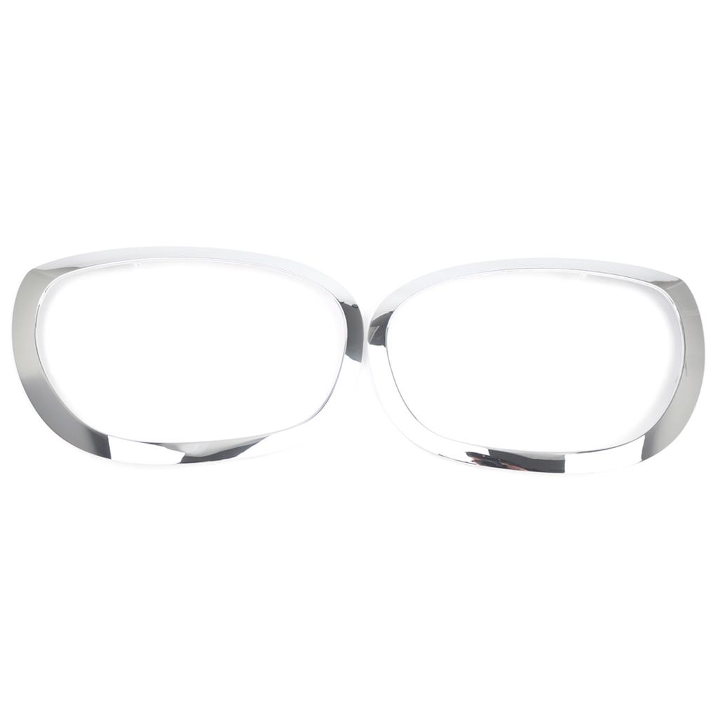 Headlight Trim, 2PC Left and Right Headlight Frame Bezel Surround Cover Replacement for BMW Mini F60 F61 2017 2023,