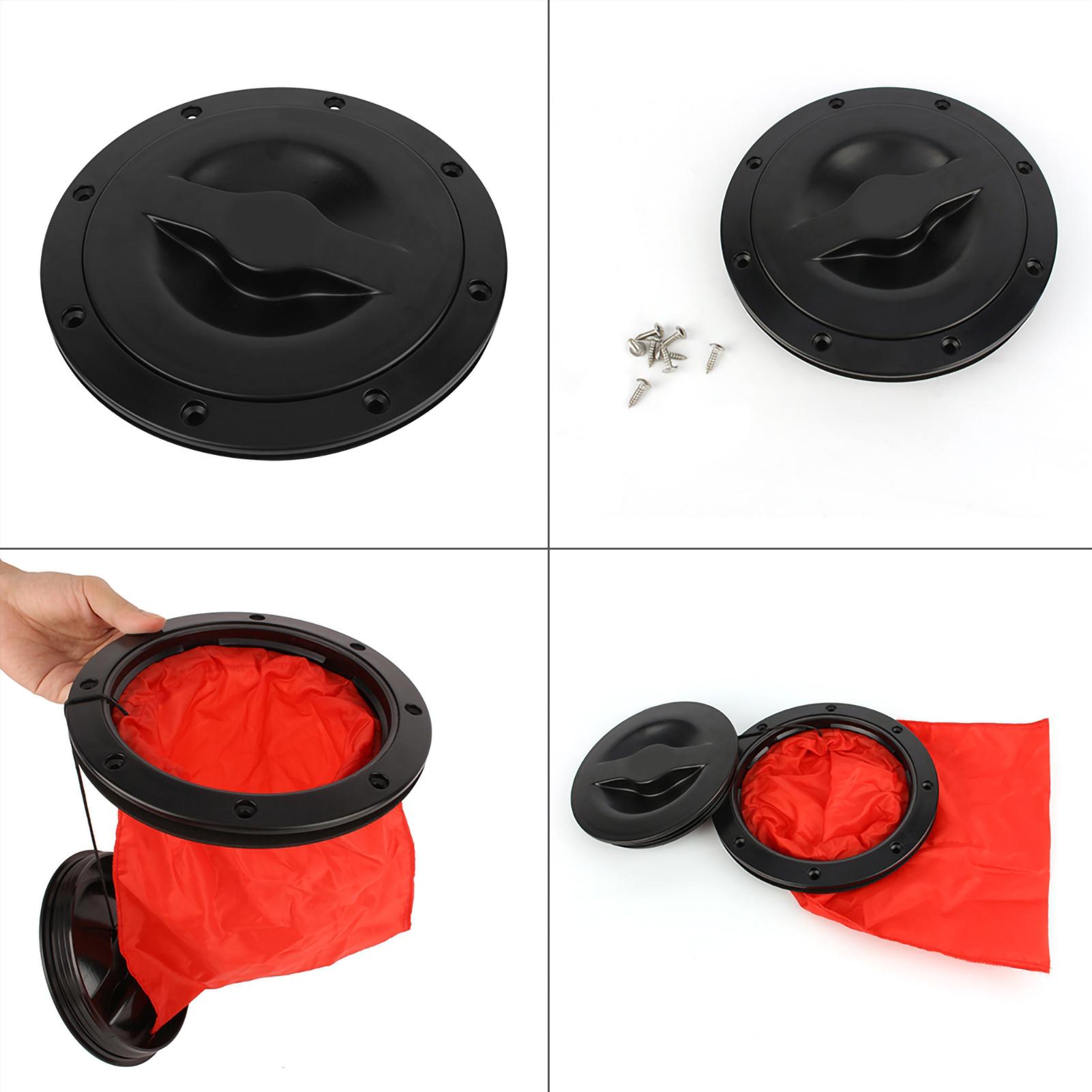 

6 inch Top Quality Kayak Boat Marine Cover Deck Plate with Storage Bag Kit for Kayak Boat Acces
