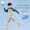 Boys' Lightweight Sun Protection Hooded Jacket