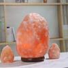 Himalayan Crystal Salt Lamp: Rose Mineral Night Light for Bedroom Bedside, European Style Desk Ornament.